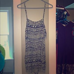 Women’s mint romper w/ pockets